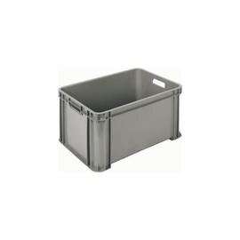 multi-purpose stacking container SERIE 5439  • grey  | 52 ltr | 545 mm  x 390 mm  H 295 mm product photo