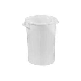 barrel polyethylene white 100 l  Ø 535 mm  H 675 mm product photo