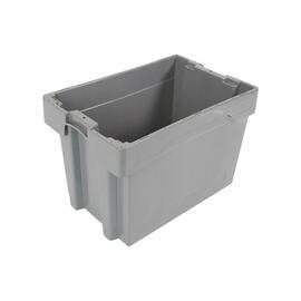 stack and nest container ROTA HDPE grey nestable Execution closed product photo