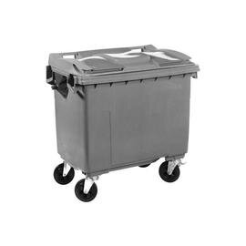 large container 660 ltr plastic grey  L 1265 mm  B 775 mm  H 1065 mm product photo