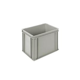 stackable container COMFORT LINE Euronorm PP grey closed 30 ltr | 400 mm x 300 mm H 320 mm product photo