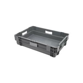 Euronorm stack and nest container  • grey  | 26 ltr | 600 mm  x 400 mm  H 140 mm product photo