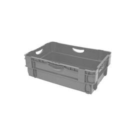 Euronorm stack and nest container  • grey  | 36 ltr | 400 mm  x 600 mm  H 190 mm product photo