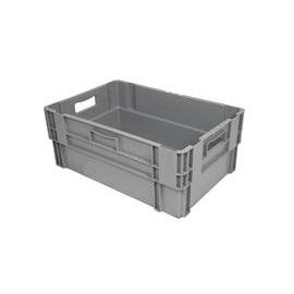 Euronorm stack and nest container  • grey | 600 mm  x 400 mm  H 240 mm product photo