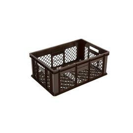 bread crate H 240 mm HDPE yellow | bottom + sides perforated product photo