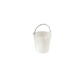 bucket with graduated scale with spout plastic white 12 ltr  Ø 290 mm  H 275 mm product photo
