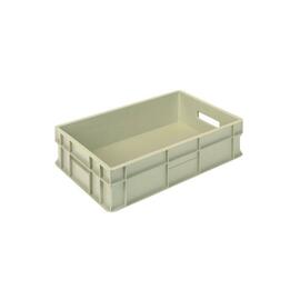 stackable container GOLD LINE H 150 mm HDPE beige extra reinforced bottom Walls closed product photo