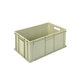 stackable container GOLD LINE H 270 mm HDPE beige extra reinforced bottom Walls closed product photo
