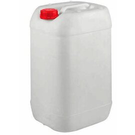 canister HDPE white red 25 ltr 290 mm  x 250 mm  H 462 mm product photo