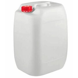canister HDPE white red 30 ltr 310 mm  x 280 mm  H 450 mm product photo