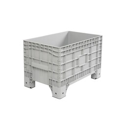 big container 280 ltr PP grey 4 feet | smooth walls product photo