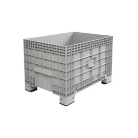 big container 500 ltr PP grey 4 feet | smooth walls product photo
