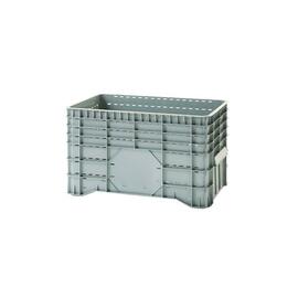 big universal container 300 l HDPE grey 4 feet product photo