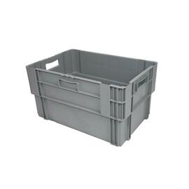 stack and nest container H 320 mm PP grey nestable | Floor + walls closed product photo