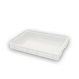 dough container white 12.5 l  | 600 mm  x 400 mm  H 73 mm product photo