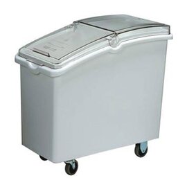 storage container GASTRO-PLUS  • transparent  • white  • wheeled  | 100 l | 705 mm  x 390 mm  H 760 mm product photo