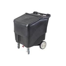 ice cube cart black 2 swivel castors|2 fixed castors 2 braked castors 572 mm  x 700 mm  H 840 mm product photo