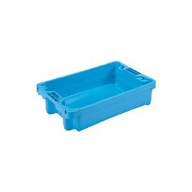Rotary tray, HDPE blue, outer dimensions: 600x400x155 mm, 20 l, max. Contents 11 x 15 kg product photo