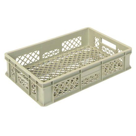 stackable container beige 600 x 400 mm  H 130 mm product photo