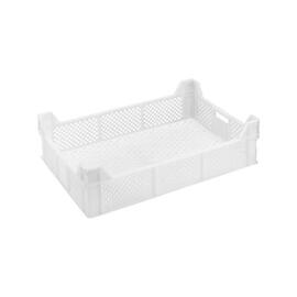 multi-purpose stacking container MULTI H 170 mm PE white | perforated product photo