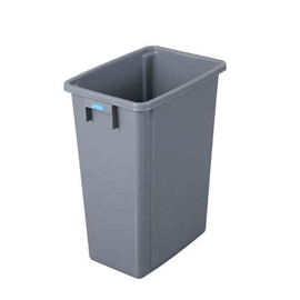 waste separator 60 ltr grey rectangular | 320 mm x 460 mm H 580 mm product photo