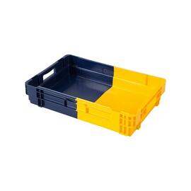 stack and nest container H 123 mm HDPE nestable | Floor + walls closed product photo