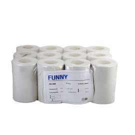 towel roll FUNNY MINI recycled paper 1 ply whitish product photo