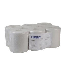 towel roll FUNNY MIDI recycled paper 1 ply grey product photo
