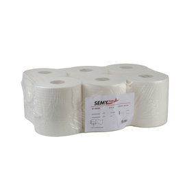 towel roll SEMItop MIDI cellulose 1 ply bright white product photo