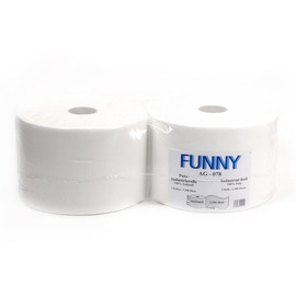 Industriepapierrolle FUNNY cellulose 2 ply bright white product photo