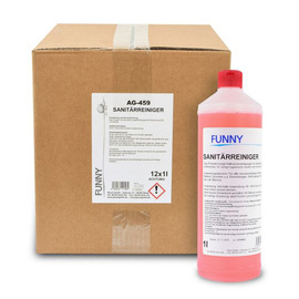 sanitary cleaner 12 x 1 litre product photo