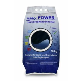 universal laundry detergent Funny Power 10 kg bag product photo