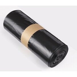 garbage bag Type 100 black  L 1250 mm | 15 x 5 pieces product photo