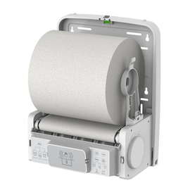 towel roll dispenser SEMYTOP white with sensor | battery-operated product photo  S