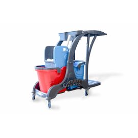 cleaning trolley 2 buckets 2 x 25 ltr product photo