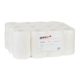 towel roll SEMItop cellulose 2 ply bright white product photo