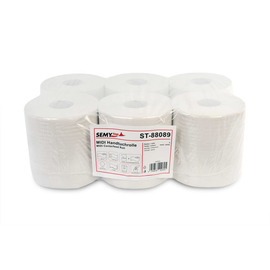 towel roll SEMItop MIDI recycled paper 2 ply whitish product photo