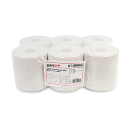 towel roll SEMYTOP MIDI recycled paper 2 ply whitish product photo