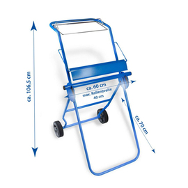 cleaning roll dispenser stand with waste bag holder product photo  S