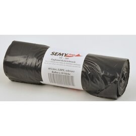 Tapes for conveyor belts LDPE, 570 x 850 mm, Type 80extra, approx. 60 liters, black, environmentally friendly, 24 rolls of 10 pieces product photo
