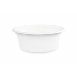 salad bowl white 400 ml sugarcane fibers | disposable | 12 x 50 pieces product photo  S