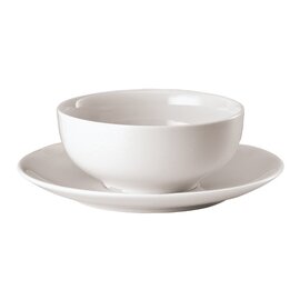 saucer ROTONDO 300 ml porcelain white  Ø 180 mm  | with saucer product photo
