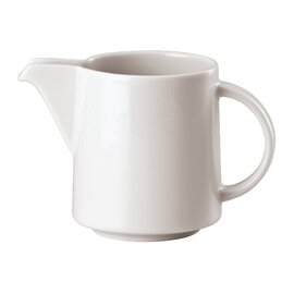 pouring jug OMNIA porcelain white 150 ml H 80 mm product photo