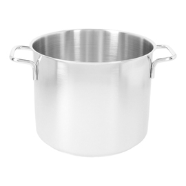 Cooking pot 5 ltr stainless steel | suitable for induction | base Ø 180 mm product photo