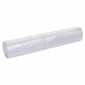 Garbage bags 50x55x0.007, 30 ltr, transparent, 500 x 500 x H 1 mm product photo