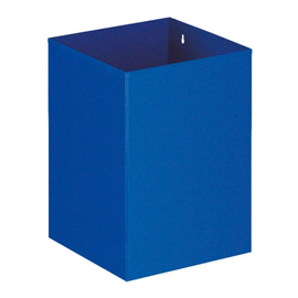 wastepaper basket 21 ltr blue square H 352 mm product photo