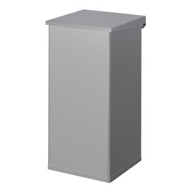 waste container CARRO-LIFT 110 ltr aluminium lift-lid fireproof  L 360 mm  B 360 mm  H 800 mm product photo