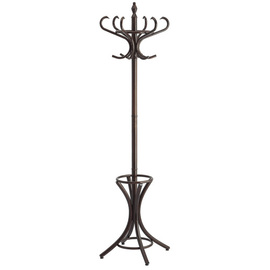 coat rack Bistro brown with umbrella holder product photo