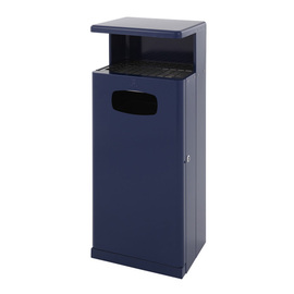 ashtray litter bin blue rectangular incl. inner bin product photo