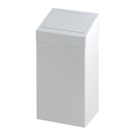 waste bin with pusht top lid 50 ltr incl. wall mounting kit product photo